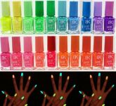 esmalte FLUORESCENTE (brilha no escuro)